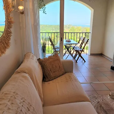 Vue Et Clim Les Restanques Coquelicots 1115 Grimaud