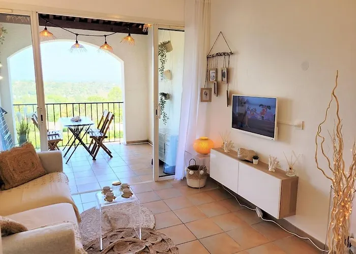 Apartman Vue Et Clim Les Restanques Coquelicots 1115